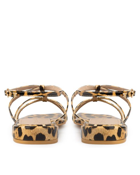 Sandalia Leopardo T-Strap 42085